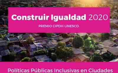 Premio para Ciudades Construir Igualdad