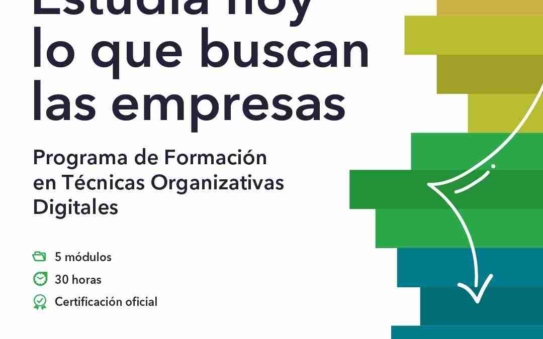 Programa de formación en técnicas organizativas digitales