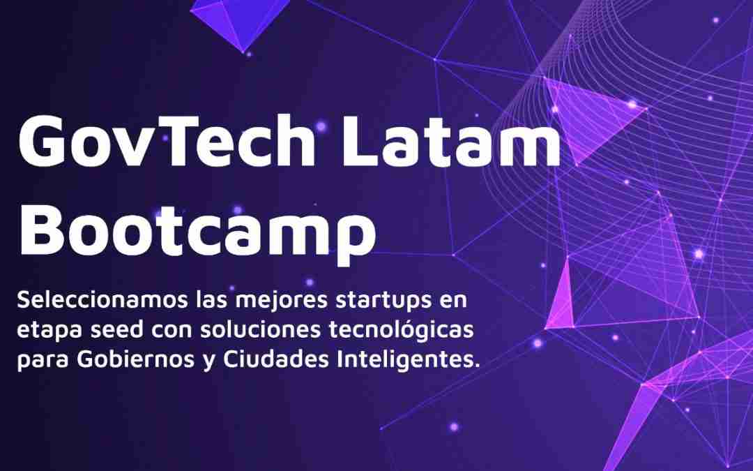 Participa del GovTech Latam Bootcamp