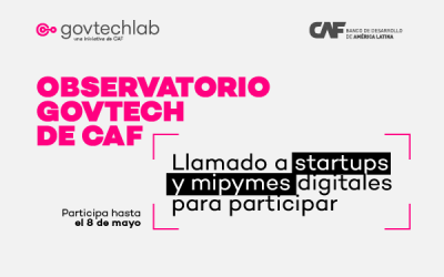Convocatoria para startups: OBSERVATORIO GOVTECH de CAF
