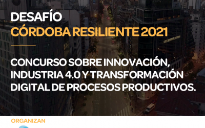 El Desafío Córdoba Resiliente 2021 premiará con $6.500.000 a Mipymes locales