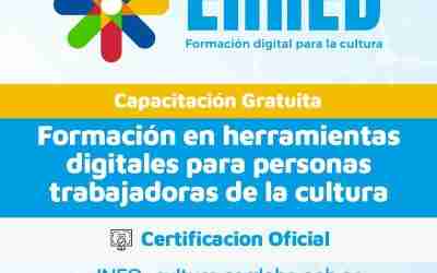 Comienza En Red, un programa de capacitación gratuita en herramientas digitales para trabajadores culturales