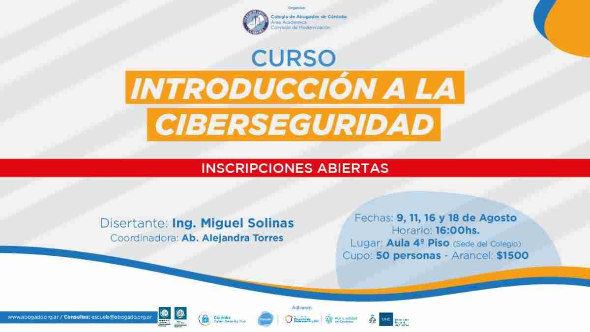 Ciberseguridad. Curso De Introducción A La Ciberseguridad En El Colegio ...