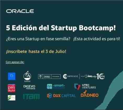 Startups. Con un Pitch Day, finalizó el Oracle Startup Bootcamp 2022.