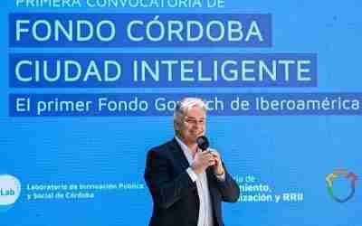 El Fondo Córdoba Ciudad Inteligente es finalista en el Premio Internacional a Iniciativas de Ciudades Inteligentes e Innovadoras ICII 2023