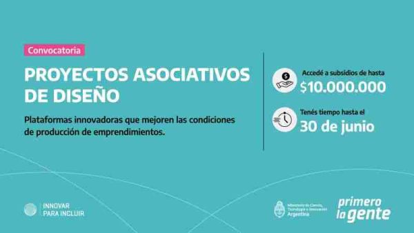 Proyectos asociativos de diseño 2023