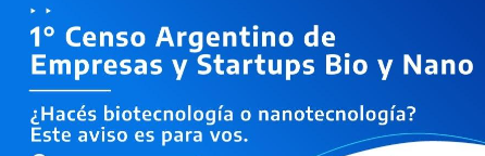 Censo nacional de empresas de biotecnología y nanotecnología