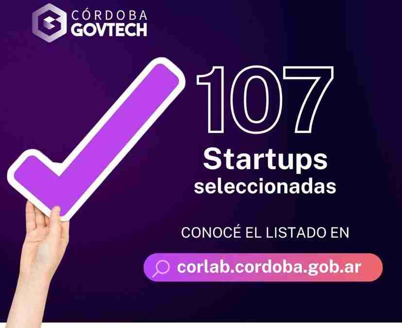 Conoce las startups seleccionadas por el programa Córdoba Govtech para los programas de Bootcamp, Incubación y Aceleración