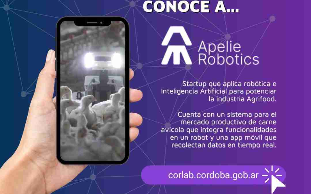 Fondo Córdoba Ciudad Inteligente. Conoce a Apelie Robotics, innovación cordobesa en robótica e IA para la industria agrifood.