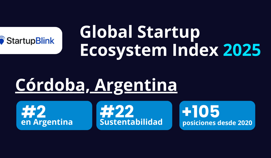 Córdoba Capital por sexto año consecutivo en el Ranking Global de Startups