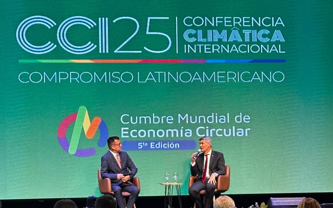 Innovar por el Clima presentó sus soluciones innovadoras en la Conferencia Climática Internacional y la Cumbre Mundial de Economía Circular