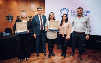 Passerini entregó 27 dispositivos Prócer 4 con inteligencia artificial a escuelas municipales para fortalecer la inclusión educativa