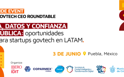Side Event · Govtech CEO Roundtable |  IA, datos y confianza pública: oportunidades para startups govtech en LATAM