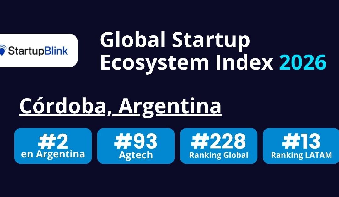 Córdoba consolida su liderazgo como ecosistema de startups y se posiciona entre las ciudades con mayor crecimiento de América Latina 