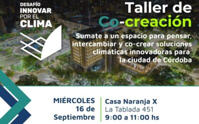 Taller de Co-creación | Desafío Innovar por el Clima